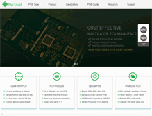 Tablet Screenshot of pluscircuits.com
